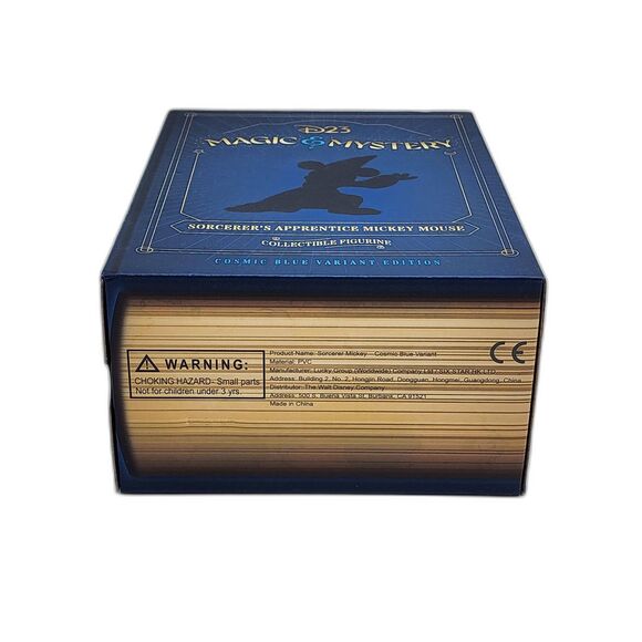 Disney D23 15th Event Sorcerer's Apprentice Mickey Cosmic Blue Variant Figurine - Picture 4 of 6